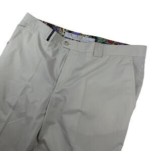 Masters Golf by Alaska Pleated Dress Pants Khaki 40x32